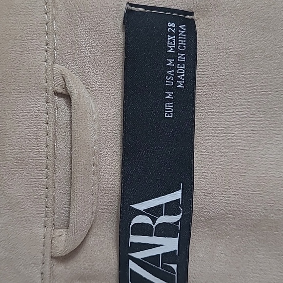 Zara Elegant Tan Trench Coat Size M - Picture 8 of 8